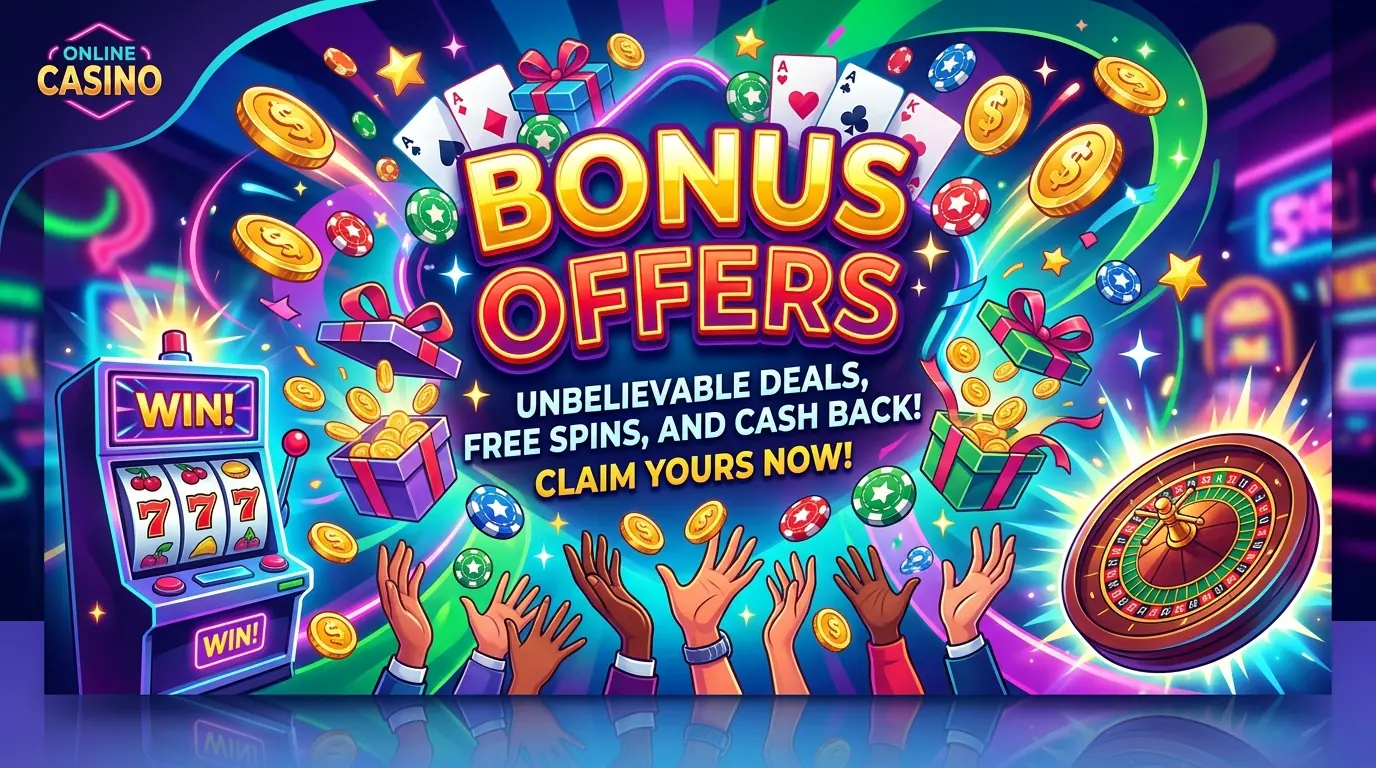 Bonus offers Raging bull casino
